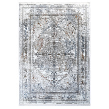 Grey Rosette Bohemian Paradise Rug
