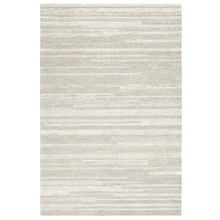 Beige Linear Charvi Hand-Tufted Wool Rug