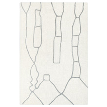 Grey Souk Charvi Hand-Tufted Wool Rug