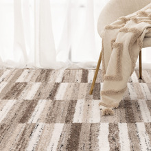 Beige & Brown Yeliz Power-Loomed Runner
