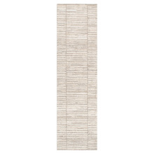 Beige & Grey Dalila Thick Lines Runner