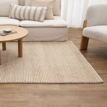 Sand Lucia Hand-Woven Wool Rug