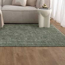 Green Caitlin Distressed Rug