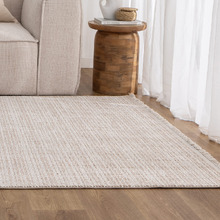 Beige & Ivory Sarai II Tasselled Rug