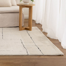 Black Levi Abstract Rug