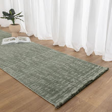 Forest Sage Bailey Textured Runner