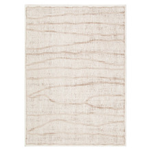 Ivory Bedrock Abstract Rug