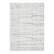 Silver Bedrock Abstract Rug