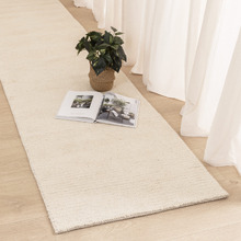 Ivory Camia Hand-Loomed Wool Runner