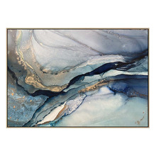 Temptation Oak Framed Canvas Wall Art