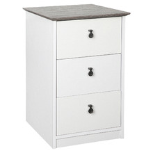 Bronville 3 Drawer Storage Cabinet