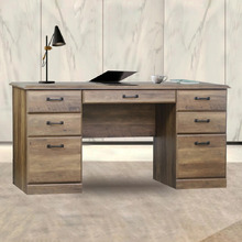 Rustic Oak Dansea Executive Desk