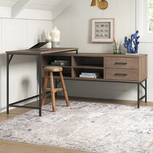 Caleb L-Shaped Computer Desk