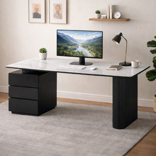 Colton 3 Drawer Computer Desk