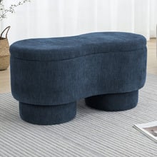 Hayward Upholstered Storage Ottoman Bench