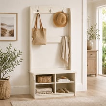 Kinman 4 Shelf Hall Tree