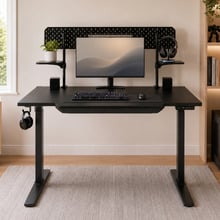 Oliever Dual Motor Electric Sit & Stand Desk with RGB Light