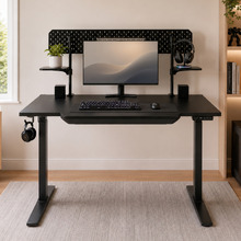 Oliever Electric Sit & Stand Desk with RGB Light