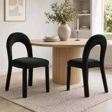 Clementine Velvet Dining Chairs (Set of 2)