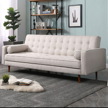 Plast 3 Seater Upholstered Sofa Bed