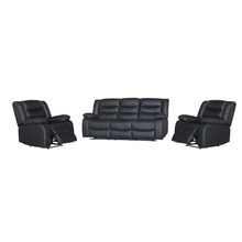 Ipanema II 5 Seater Faux Leather Recliner Sofa & Armchair Set