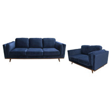 Brooklyn 5 Seater Velvet Sofa Set
