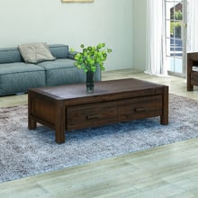Belmont Rectangular Acacia Wood Coffee Table