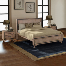 3 Piece Hazel Acacia Wood Bedroom Set