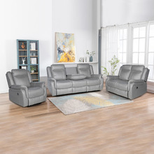 Aria 6 Seater Faux Leather Recliner Sofa & Armchair Set