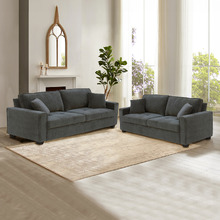 Sami 5 Seater Upholstered Sofa Set