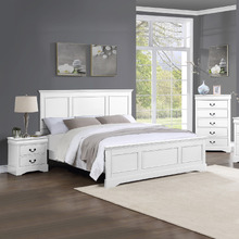 4 Piece White Calia II Bedroom Set