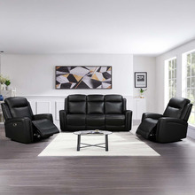 Guerrero 5 Seater Leather Recliner Sofa & Armchair Set