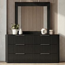 Jazir 6 Drawer Chest with Mirror