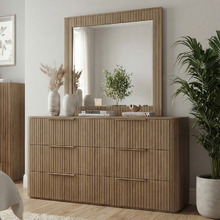 Jazir 6 Drawer Chest with Mirror