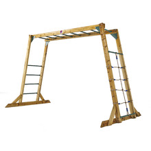 Pine Wood Monkey Bar Playset