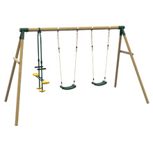Plum Play Double Swing Set with Glider