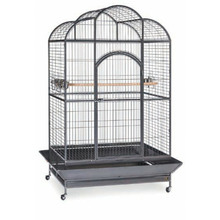 Silverado Dome Parrot Cage in Black Vein