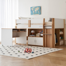 Narrabeen Single Pine Wood Mid Sleeper Bed