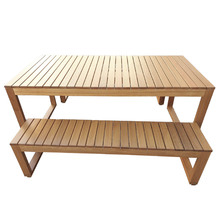 8 Seater Slim Line Outdoor Table Set