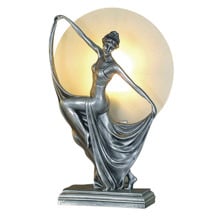 Boelyn Resin Art Deco Table Lamp