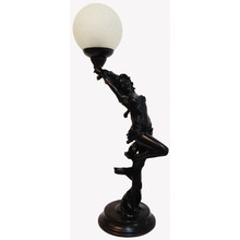 Grace Resin Art Deco Table Lamp