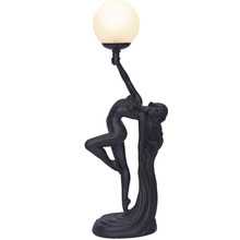 Arch Art Deco Resin Table Lamp