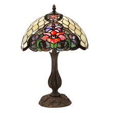 Alicia Dome Leadlight Tiffany Table Lamp