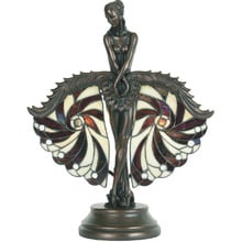 Showgirl Leadlight Tiffany Table Lamp