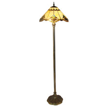 Benita Leadlight Glass Floor Lamp