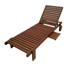 Playa Wheeled Hardwood Sun Lounge