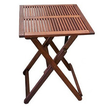 Concha Square Outdoor Timber Folding Table
