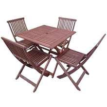 Rudy 5 Piece Square Folding Set