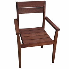 Stackable Outdoor Wooden Armchair
