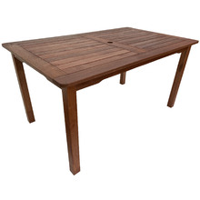 Malay Shorea Outdoor Dining Table
